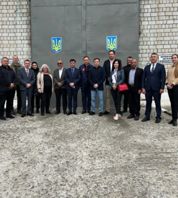 Дипломати 14 країн відвідали місце утримання іноземних військовополонених, які воювали на боці рф