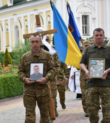 У Луцьку попрощалися з Героями Андрієм Кравчуком та Романом Смалем