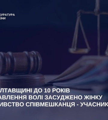 На Полтавщині жінку засуджено за вбивство співмешканця - учасника АТО, - прокуратура