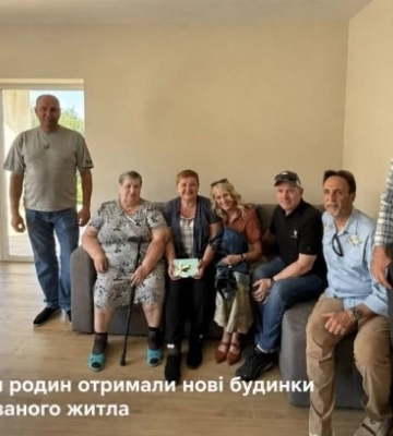 В Киевской области семь семей получили новые дома вместо разрушенных