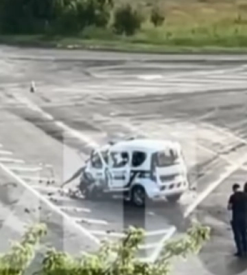 На Волині сталася ДТП за участю службового автомобіля поліції охорони