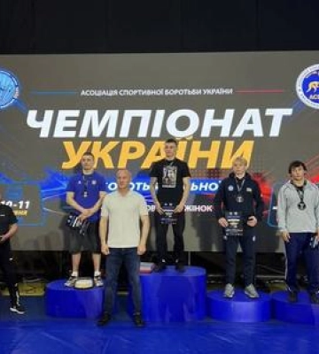 Борець із Полтавщини став чемпіоном України з вільної боротьби