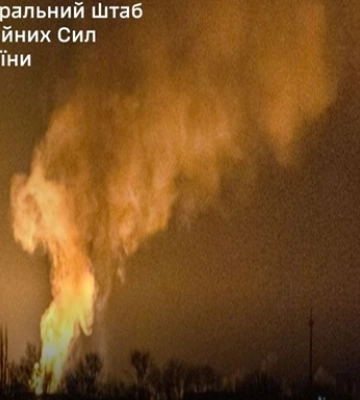 Генштаб відзвітував по ураженню Таманьнефтегазу