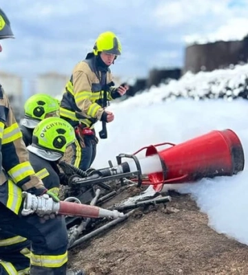 Ворог повторно атакував інфраструктурний обʼєкт у Бориспільському районі