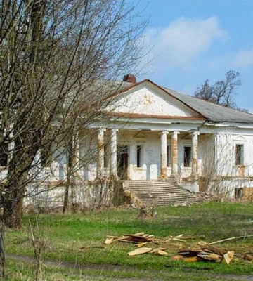 Заріс деревами та перетворився на руїни. Що залишилося від палацу родини Рильських