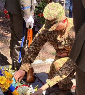 У Зашкові вшанували пам’ять Євгена Коновальця з нагоди 135-ї річниці від дня його народження