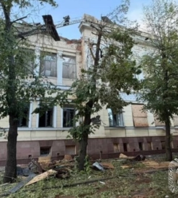 Удар Росії по музею в Харкові: пожежу локалізували, кількість постраждалих зросла до 6