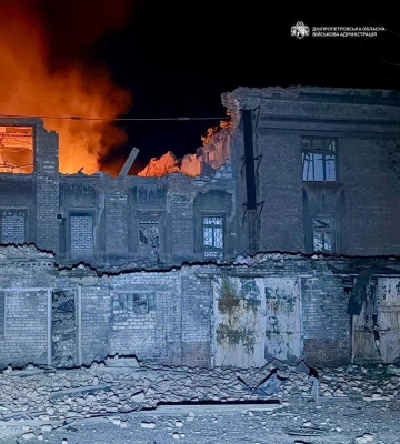 Жорсткий удар по Дніпру: коледж і школа під завалами