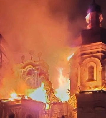 Пожар в Лавре: в ПЦУ сделали заявление