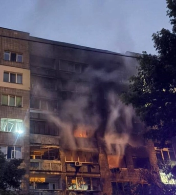 Под ударом были все районы Киева: в ГСЧС сообщили уточненные данные о последствиях обстрела