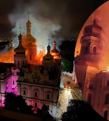 Российский БПЛА вновь нанес удар по Харькову, на гражданском предприятии вспыхнул пожар