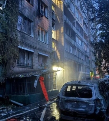 В Киевской области зафиксировали последствия вражеской атаки в 5 населенных пунктах, трое пострадавших