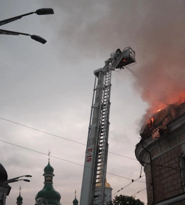 В Киевской области зафиксировали последствия вражеской атаки в 5 населенных пунктах, трое пострадавших