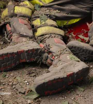 Працівник міського департаменту надзвичайних ситуацій загинув під час атаки РФ на Харків
