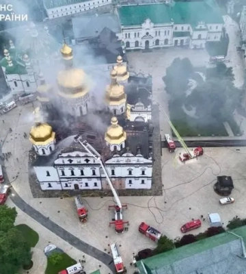 Как выглядит Киев после массированной атаки россиян