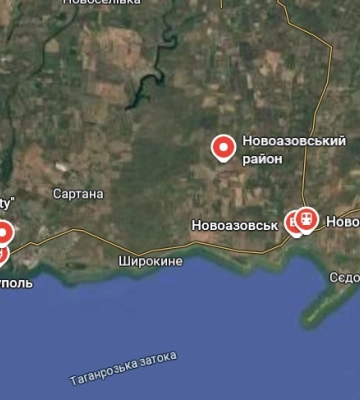 Через атаку Сил оборони України окупанти перекрили рух на трасі Маріуполь-Новоазовськ