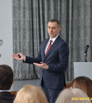 Міністр охорони здоров’я Віктор Ляшко оглянув медзаклади Волині. Фото
