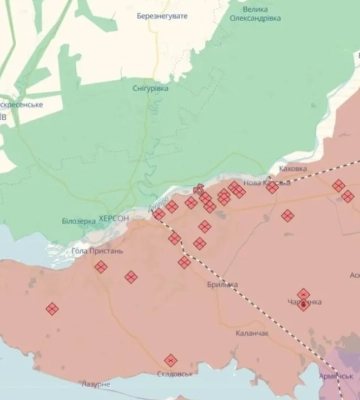 Морская пехота ВСУ взяла под контроль группу островов под Херсоном