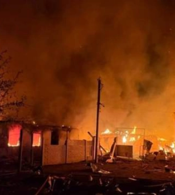 Россия ночью атаковала один из городов в Харьковской области: есть пострадавшие, в том числе – дети