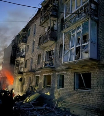 РФ атаковала жилые дома в Балаклее, пострадали дети
