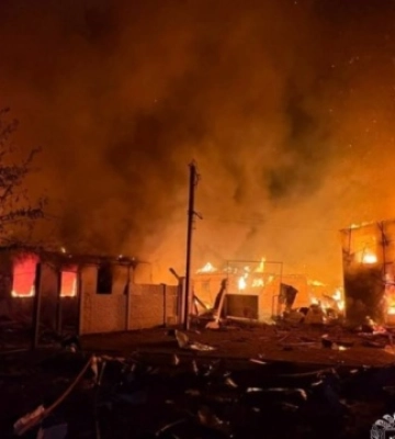 Ворог вдарив дронами по Балаклії: восьмеро постраждалих, серед них - двоє дітей