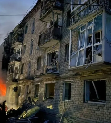 Россия нанесла удар по Балаклее: шесть человек ранены, в том числе двое детей. ФОТО