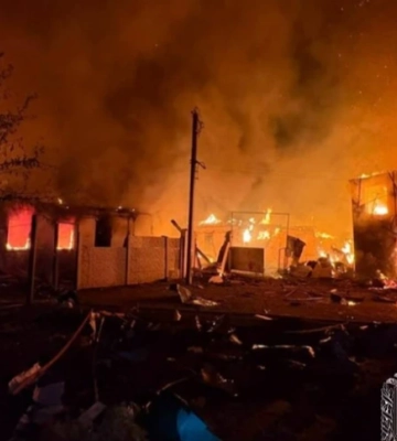 Внаслідок російської атаки на Харківщину постраждали 6 дорослих і 2 дітей