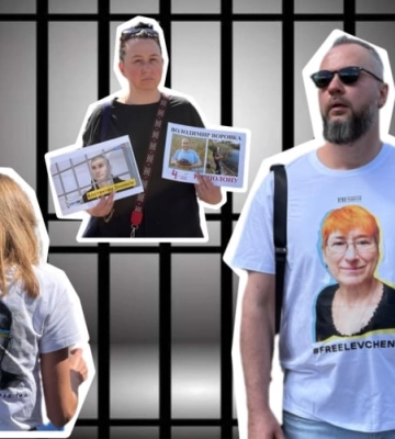 Акция в Киеве напомнила о пленных мелитопольцах: кого из гражданских Россия годами удерживает в неволе (фото, видео)