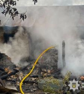 На Полтавщині під час пожежі в літній кухні загинув 59-річний чоловік