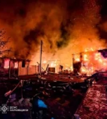 Нічна атака дронами по Балаклії: поранено 8 людей, серед них двоє дітей