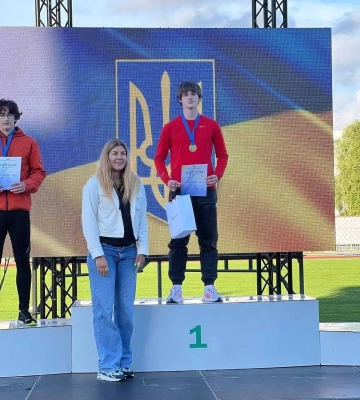 Спортсмен з Мукачева став чемпіоном України з легкої атлетики