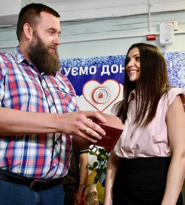 У Рівному привітали донорів крові