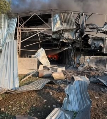 Війська РФ знищили підприємство у Харківському районі