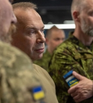 Сирський та естонський колега відвідали військових на південному сході України