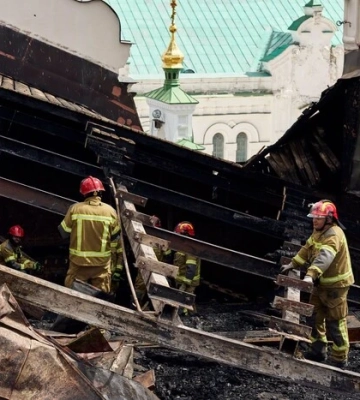Удар по Лаврі: стала відома попередня сума збитків від руйнування Успенського собору
