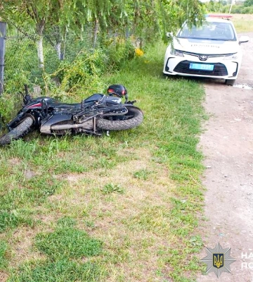 У двох ДТП за участю мотоциклів на Рівненщині травмувалися троє людей