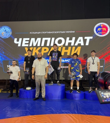 Одеський борець Віталій Маленков отримав бронзову медаль на чемпіонаті України 