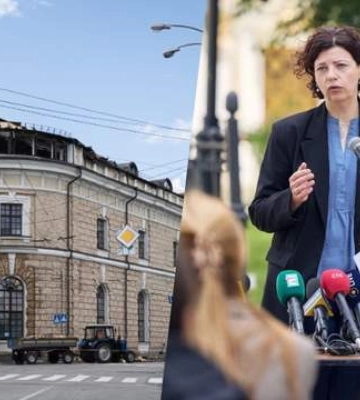 Росія вдарила по тому самому місцю "Мистецького арсеналу", яке армія СРСР підірвала у 1941 році