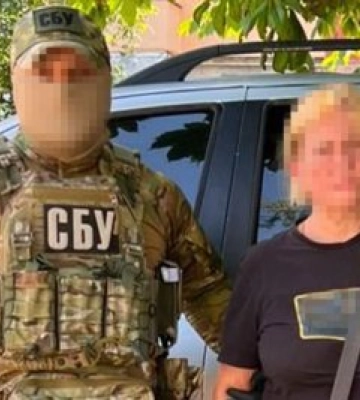 Задержана сторонница оккупантов, пропагандировавшая "присоединение" Херсонщины к РФ, - СБУ. ФОТО