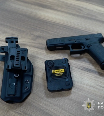 В поліціянтів Тернопільщини автоматично вмикатиметься запис дій під час застосування зброї