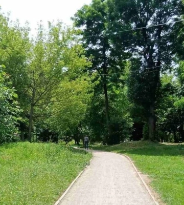 Парк у Винниках має нову зону для відпочинку