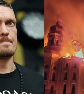 Усик емоційно відреагував на російський удар по Києво-Печерській лаврі