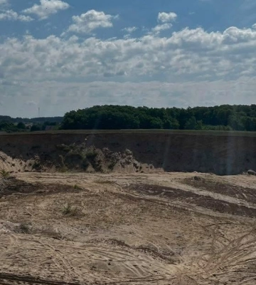 На Волині виявили незаконний видобуток піску на понад 45 мільйонів гривень