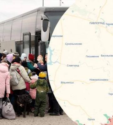 У 23 населених пунктах Дніпропетровщини розпочали примусову евакуацію мешканців