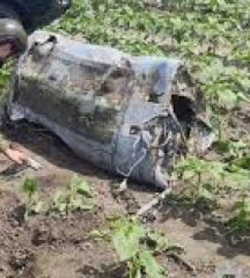 На Полтавщині виявили бойову частину російської ракети