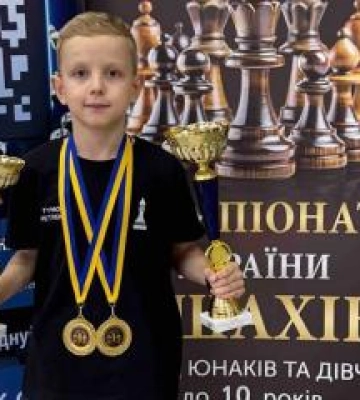 Юний полтавець став чемпіоном України з шахів