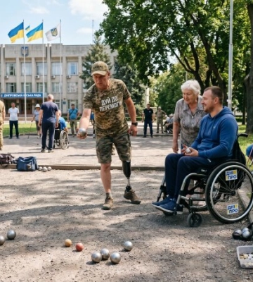 Петанк замість ліків: у Дніпрі ветерани вийшли на турнір — кому це допомагає