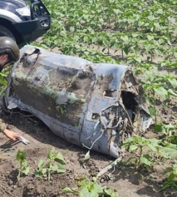 На Полтавщині знешкодили бойову частину російської ракети Х-101