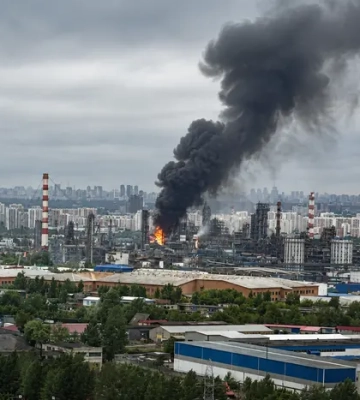 Дрони атакували НПЗ в Гуково: РФ під масованим нальотом БПЛА