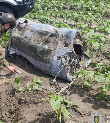 На Полтавщині виявили нерозірвану бойову частину російської ракети